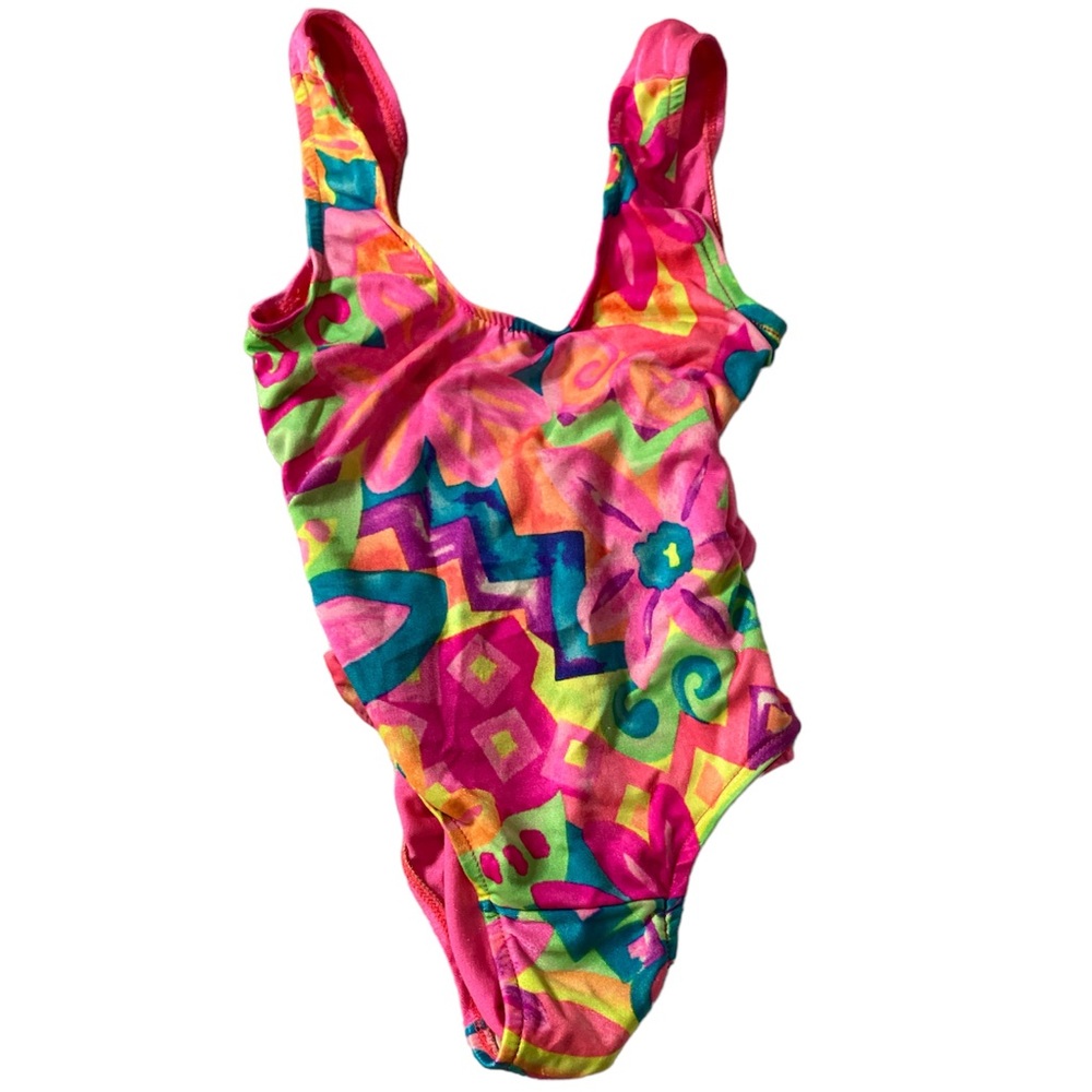 VINTAGE 90s Toddler Swimming Suit 3T